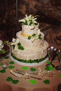 irish wedding cake
